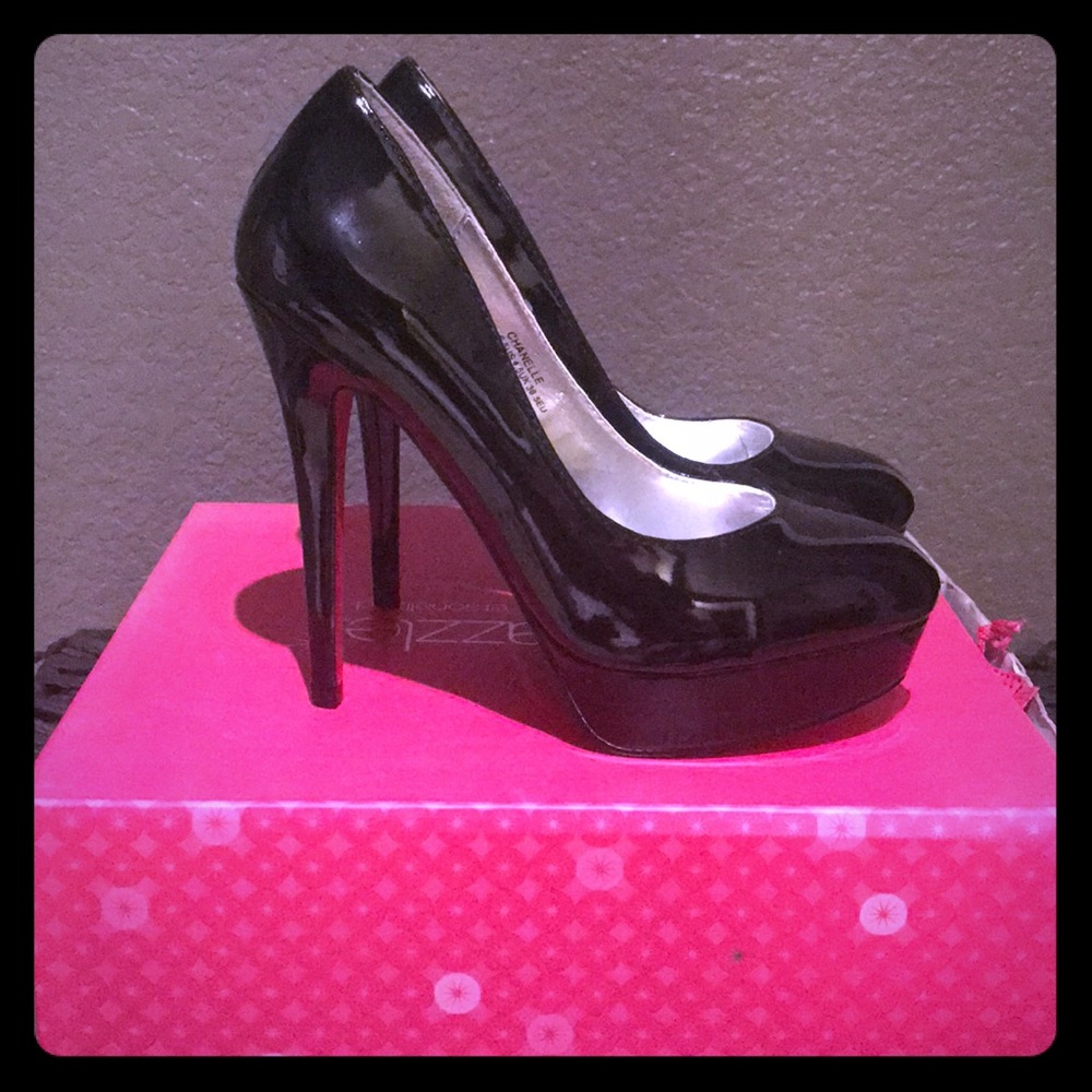 Black Patent heels